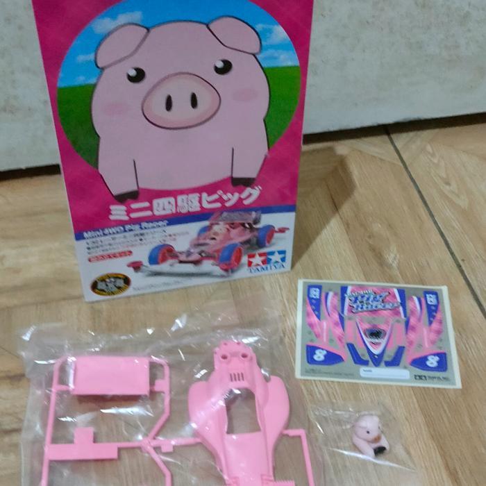 body pig racer ori Tamiya + box