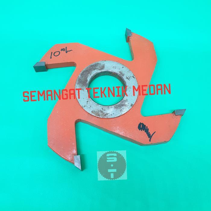 10Mm Mata Pisau Profil Groving Kayu Kerok Spindle Kayu Lurus 10 Mm