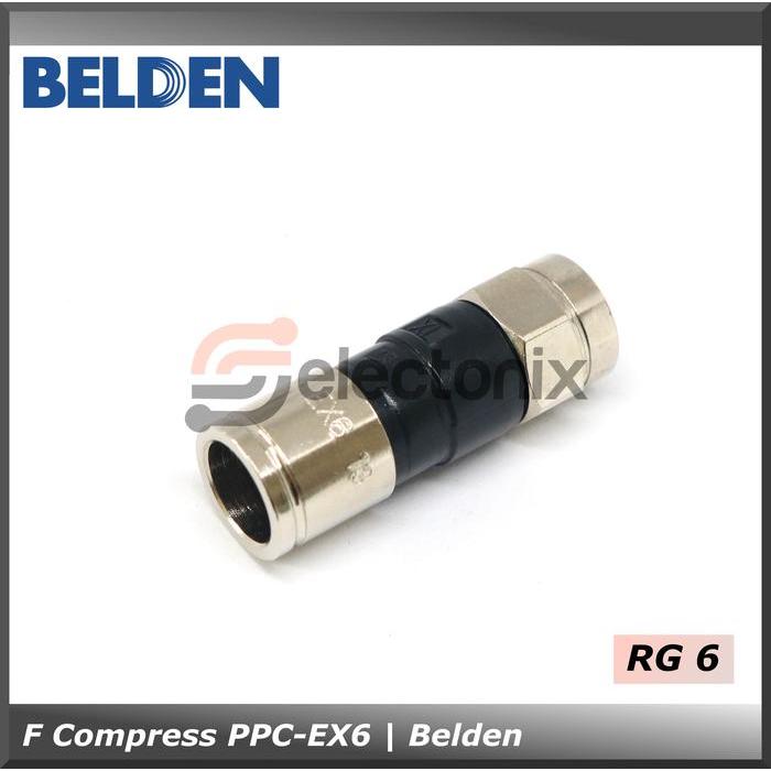 Konektor F Compression / Compress RG6 Belden [PPC-EX6]