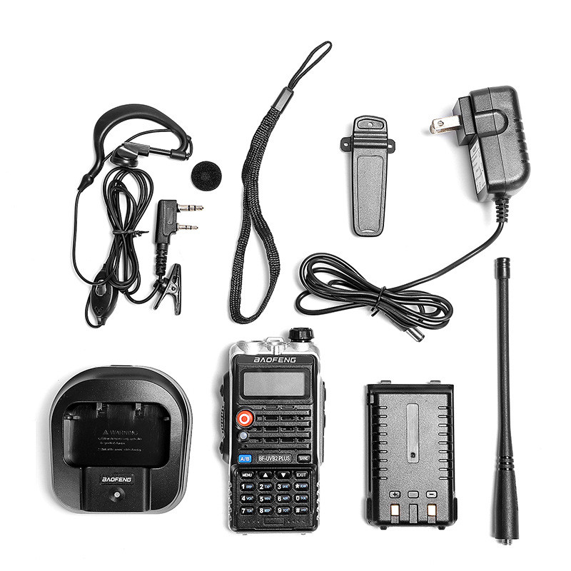 BAOFENG Walkie Talkie UV-B2PLUS Ham Two-way Radio Stations Long Range Walkie-Talkie Wireless Handhel