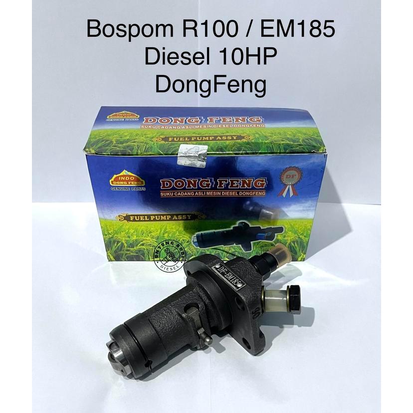 Bospom R100 Em185 Dongfeng Fuel Injection Pump Pompa Solar Bosh Pump Diesel 10Hp