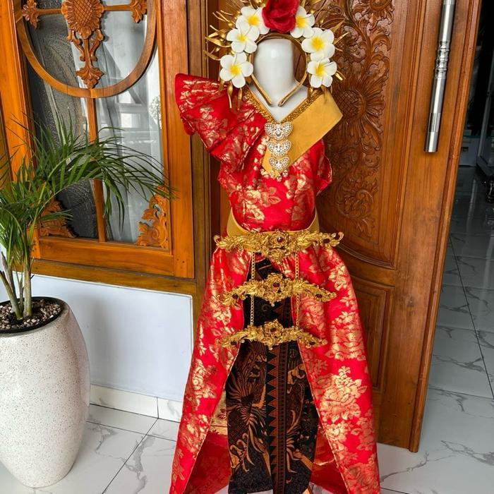 TERJAMIN Baju adat Bali anak fullset/baju adat Bali modern
