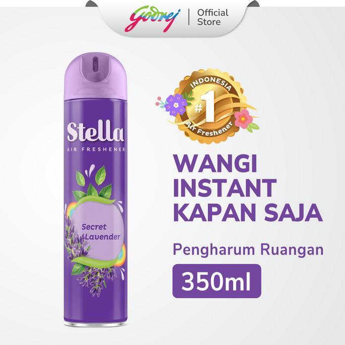 Stella Aerosol Lavender 350ml - Pengharum Ruangan