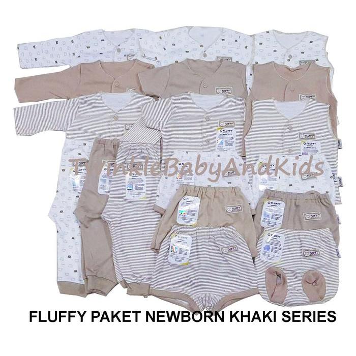 FLUFFY PAKET BAJU BAYI NEWBORN 0-3 BULAN PINK SERIES PEREMPUAN KADO