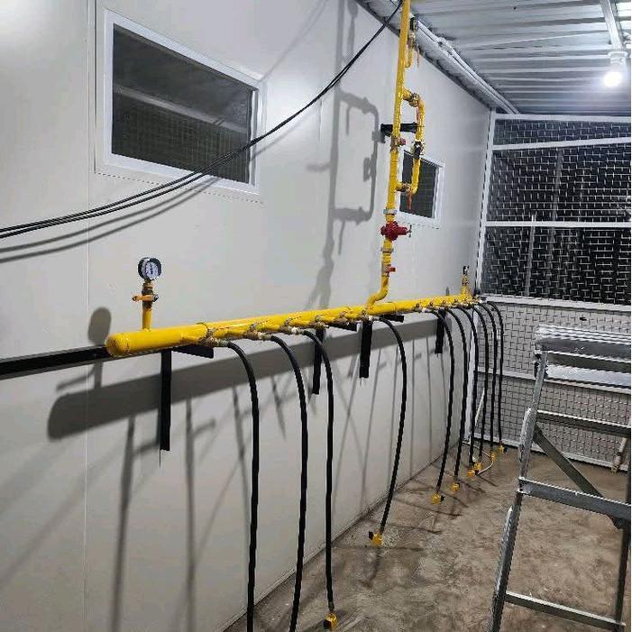 pipa gas lpg untuk dapur MBG,resto dan loundry