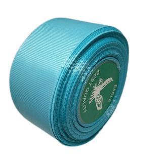 Pita Grossgrain Biru Muda Ukuran 4Cm Per Roll Kain