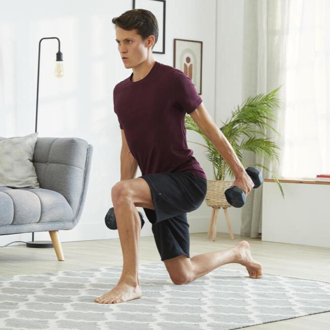 Decathlon NYAMBA Dumbell Kebugaran Sepasang 5 kg Hitam - 8336580