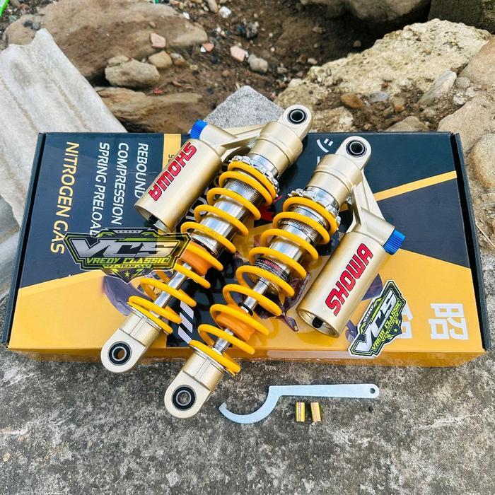 shock SHOWA IMPOR 32,5MM shok SHOWA dobel klik rebound shok SHOWA cb gl mp tiger