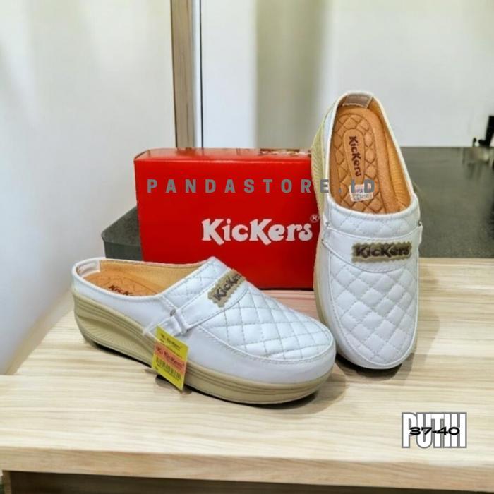 DISKON SANDAL SEPATU WEDGES SLOP KICKERS WANITA / SEPATU SANDAL SLOP TERBABU / SANDAL SEPATU WANITA