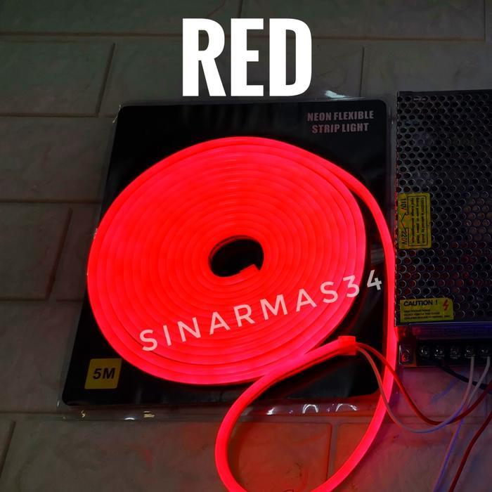 PROMO Lampu Selang Flex Stripe 12v Neon Flex Strip LED IP65 Neon Sign Huruf
