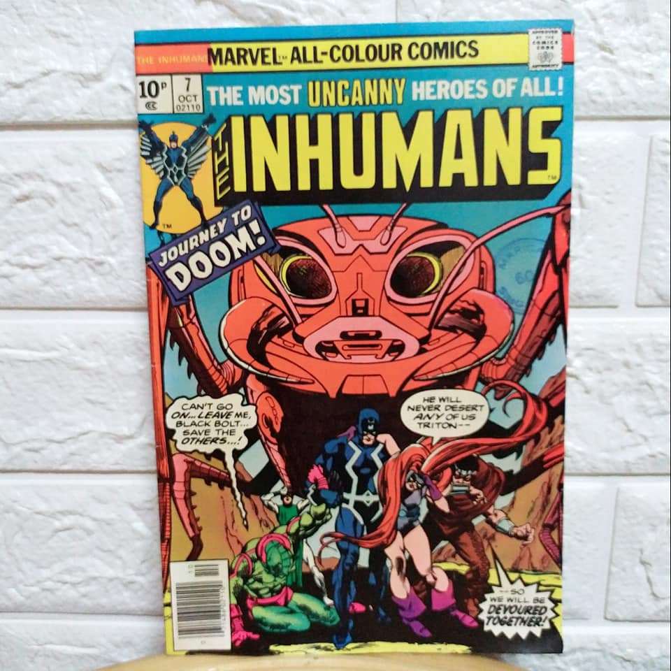 Inhumans #7 ( Pence Variant Cover)