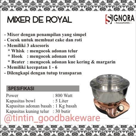 MIXER DE ROYAL SIGNORA