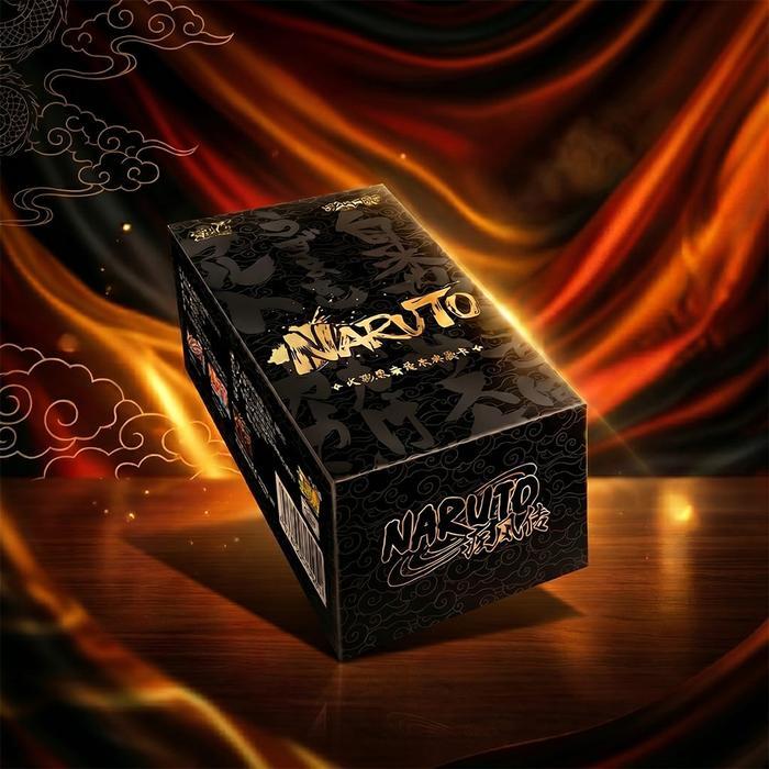 Kayou Naruto Ninja Age Booster Box - Heritage Collection Black & Gold Edition - Kartu TCG Premium
