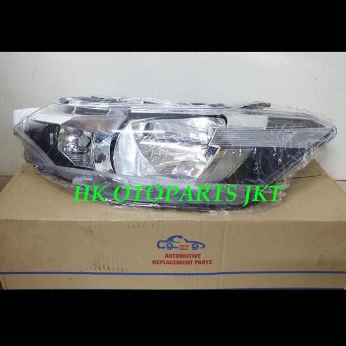 Ready Headlamp Mika Lampu Depan Vios GEN3 E/J/Limo 2013 2014 2015 2016 2017 NHF Halogen