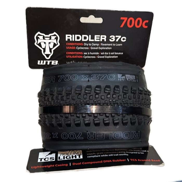 Wtb Tire Riddler 700Cx37C Tcs / Ban Luar Wtb Riddler Tubeless 700Cx37