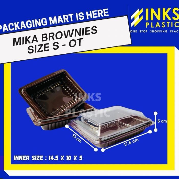 MIKA BROWNIES MIKA BOX BROWNIES SIZE S (50 PCS)