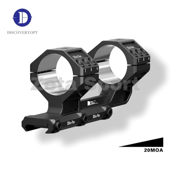 Terlaris Cantilever 3 Screw Mounting One Piece Discovery Od 30 Mm 20 Moa Original 100% Telescope