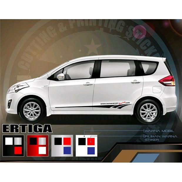 2694 Stiker Strip Suzuki Ertiga - Suzuki Sport Racing