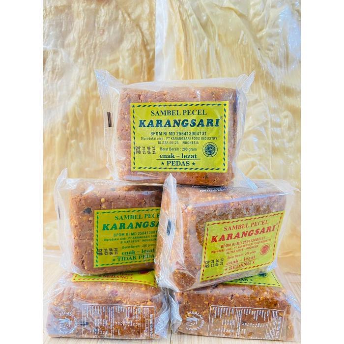 "New" Sambal Pecel KARANGSARI Karangsari 200gr