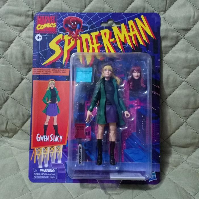 Marvel Legends Vintage Gwen Stacy marry jane mj mary Spider-man girl