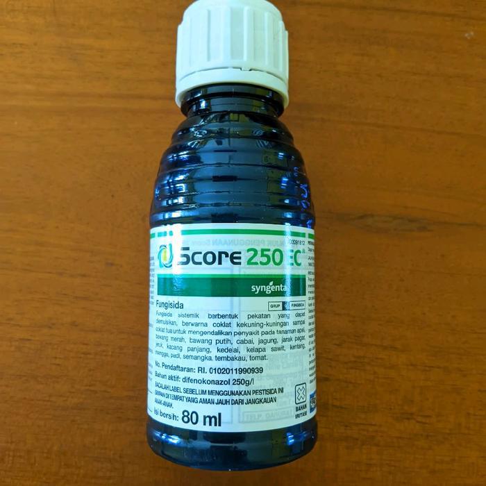 mataharitaman99 Score Fungisida Score 250 EC 80ml Obat Jamur Tanaman Padi Cabe Tomat & ZPT Pembobot