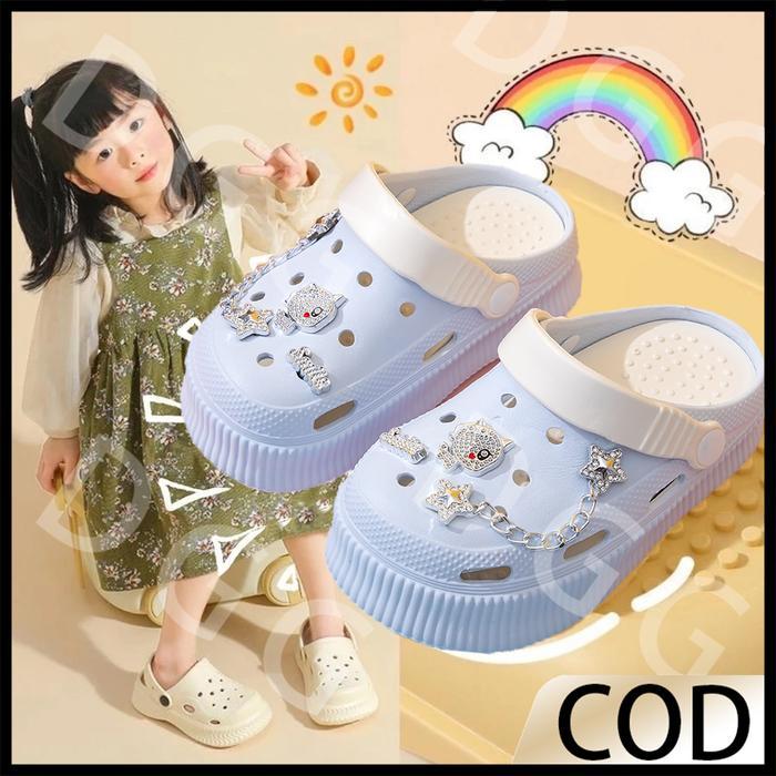 Bata Kiddora - Sandal Anak Perempuan Sendal Sepatu Cewek 28-35 Kekinian Eva Karet Anak Laki Laki