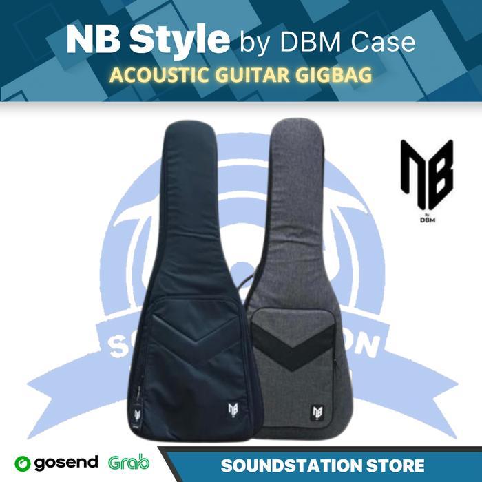 Acoustic Guitar Gigbag Nb By Dbm - Case Gitar Akustik