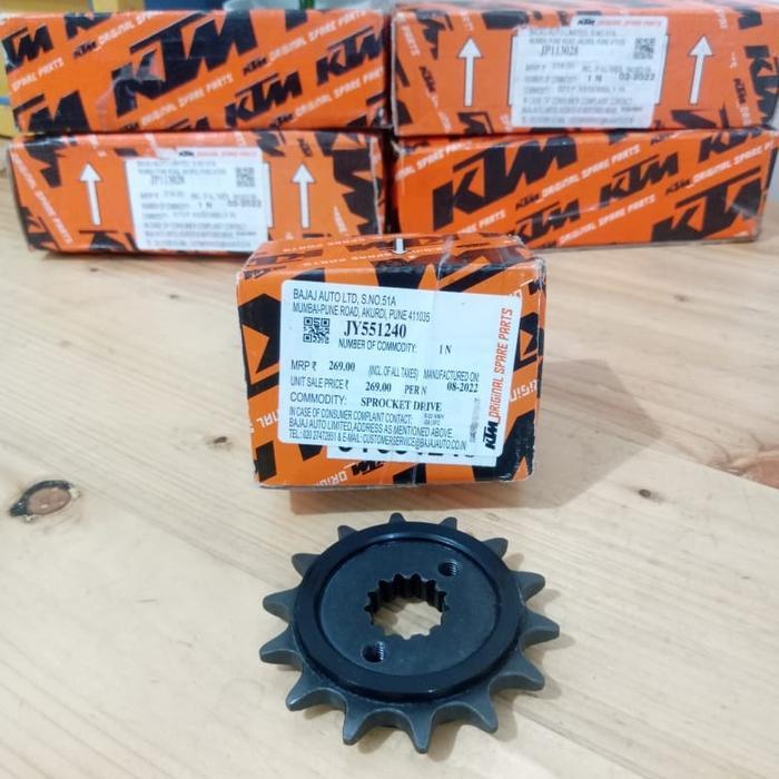 GEAR GIR DEPAN KTM DUKE RC ADVENTURE 250 390 TIPE 14T