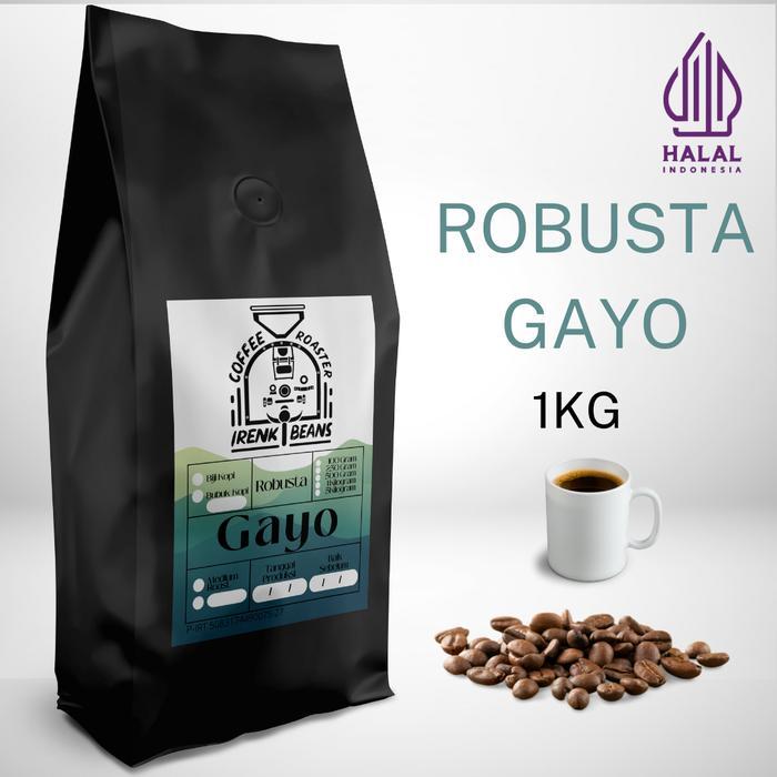 Kopi Robusta Gayo 1000g Biji Bubuk