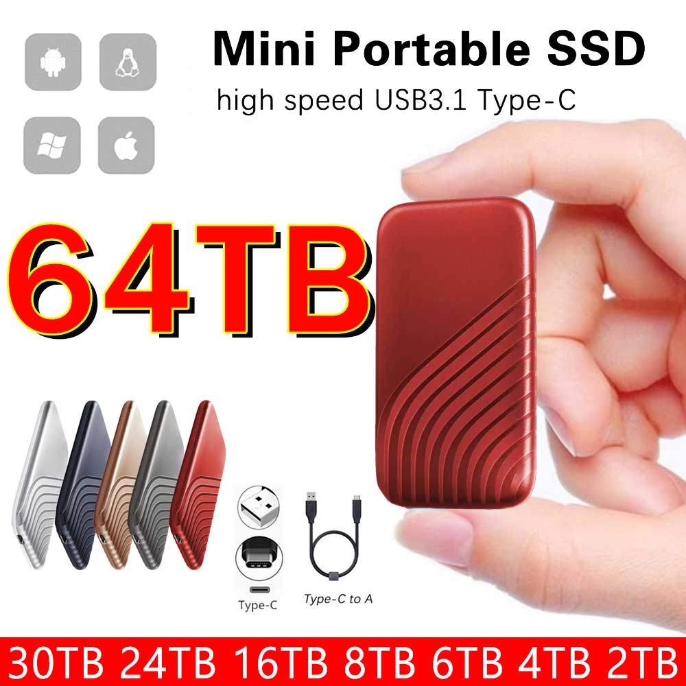 . Hot S Original High-Speed Portable Ssd 2Tb External Hard Drive -