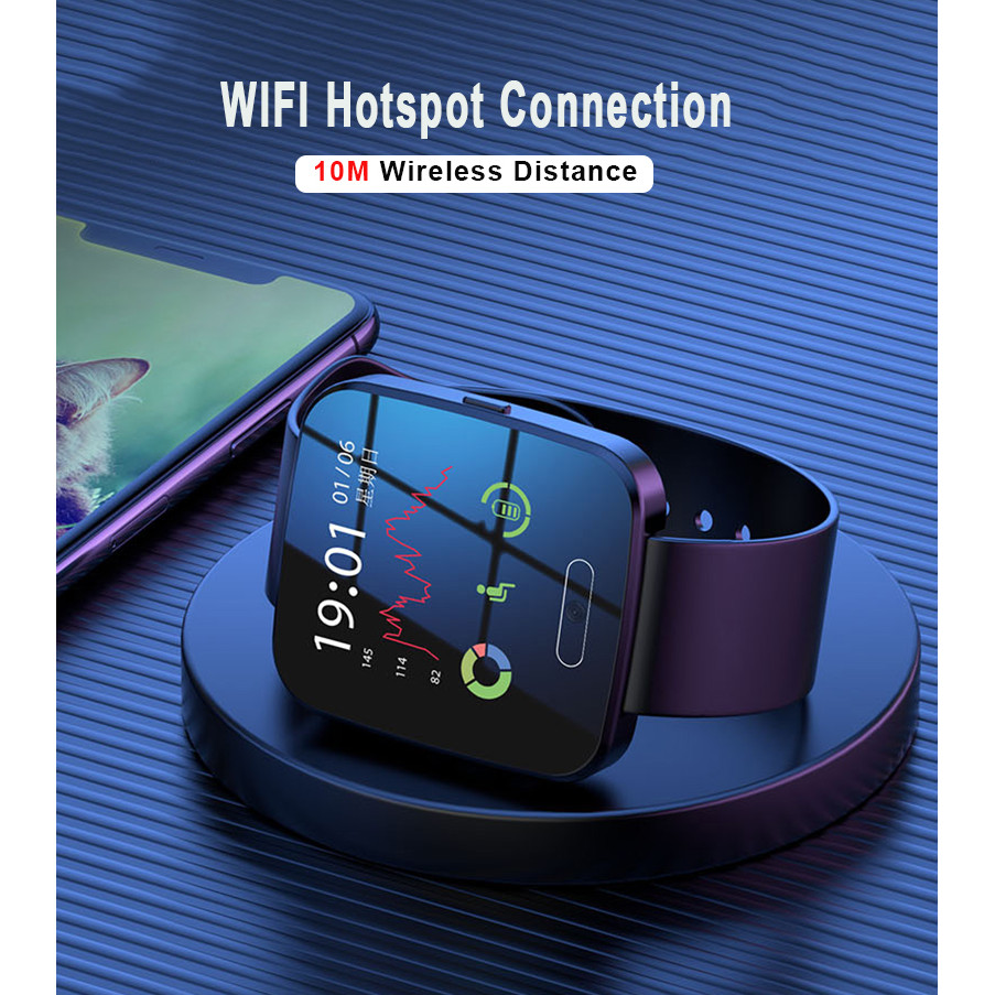 . 1080P Hd Wifi Mini Camera Watch Camera Intelligent Wrist Cam Portable -