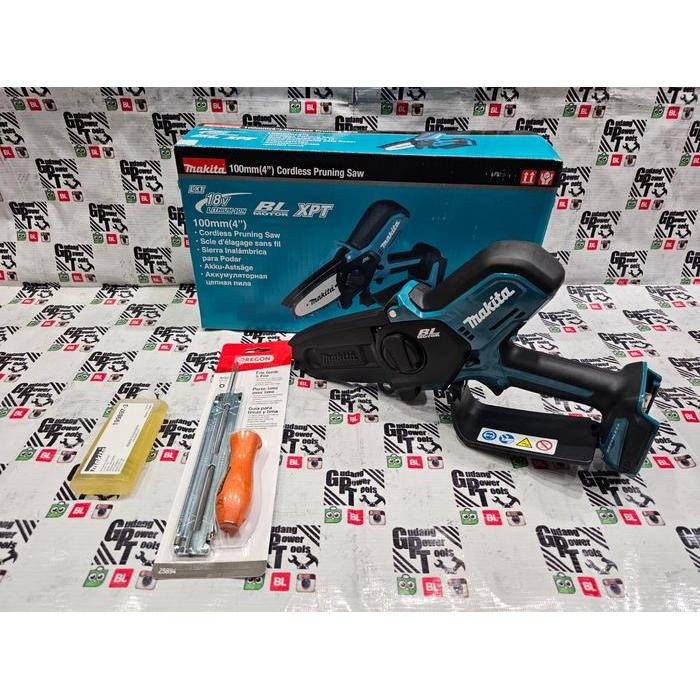 Mesin Potong Dahan Chainsaw Mini Pruning Saw Makita Cordless Baterai - DUC101Z