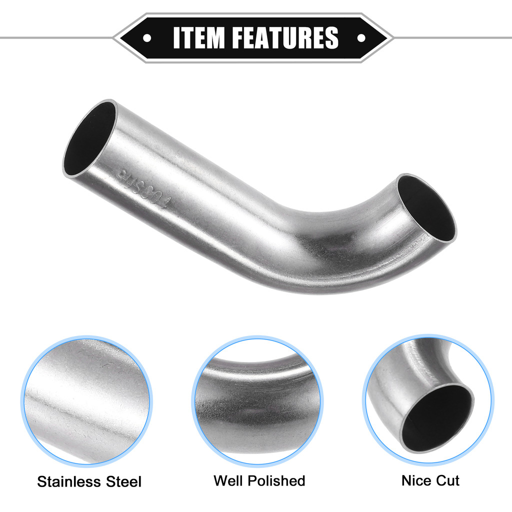 . Uxcell Bend Elbow Tube Od 19Mm 25Mm 32Mm 38Mm 51Mm 63Mm 90 -