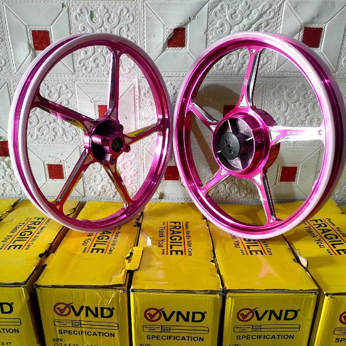 Velg VND Enkei Type 511 AK55 Cnc almunium Jupiter Z MX - pink jupiter z, Velg VND Jupiter Dan MX Kin