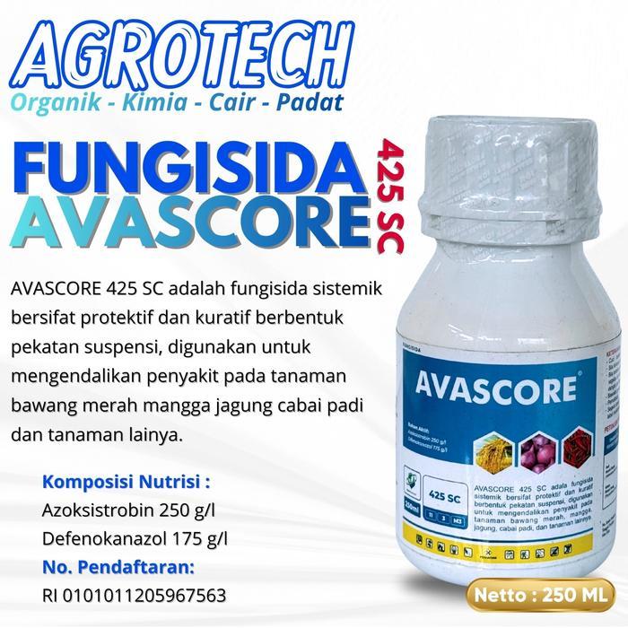 ` Fungisida AVASCORE 425SC 250ML Solusi Efektif Atasi Penyakit Jamur Tanaman