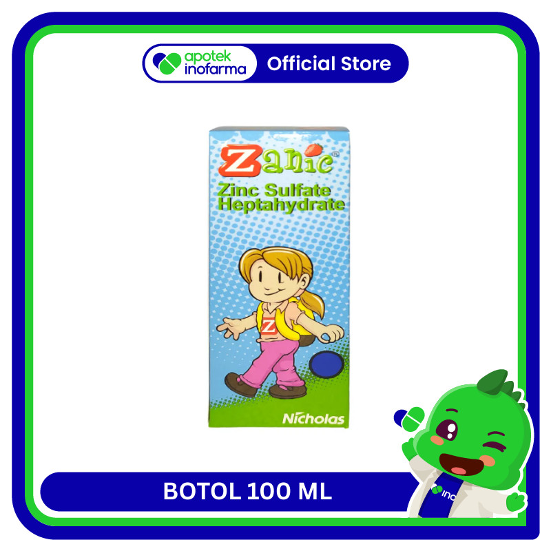 ZANIC (STRAWBERRY) Nicholas SIRUP BOTOL 100ML