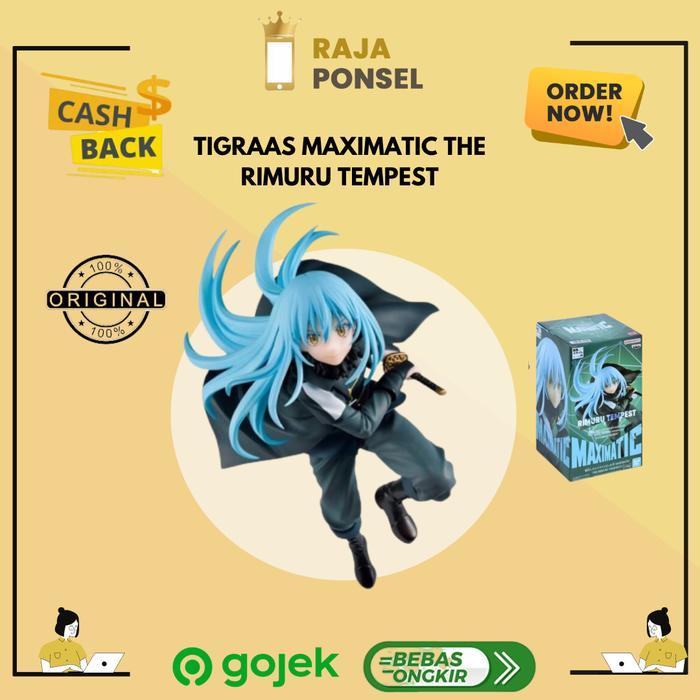 Action Figure Tensura Slime Maximatic Rimuru Tempest Bandai Banpresto
