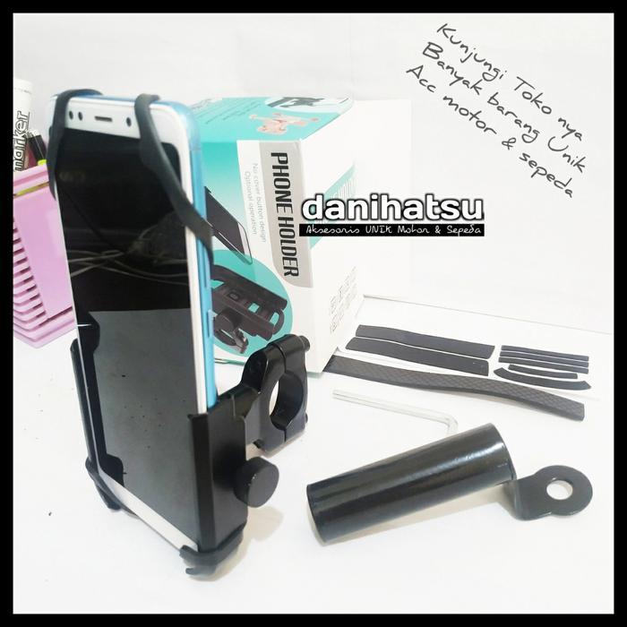 KARET PENGAMAN PENGIKAT HOLDER HP MOTOR NMAX XMAX VARIO BEAT LEXI MIO