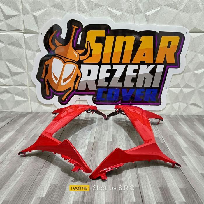 WIN Tebeng Luar Supra X 125 Fi 2014 2015 Legsil Sayap Legshield - Putih