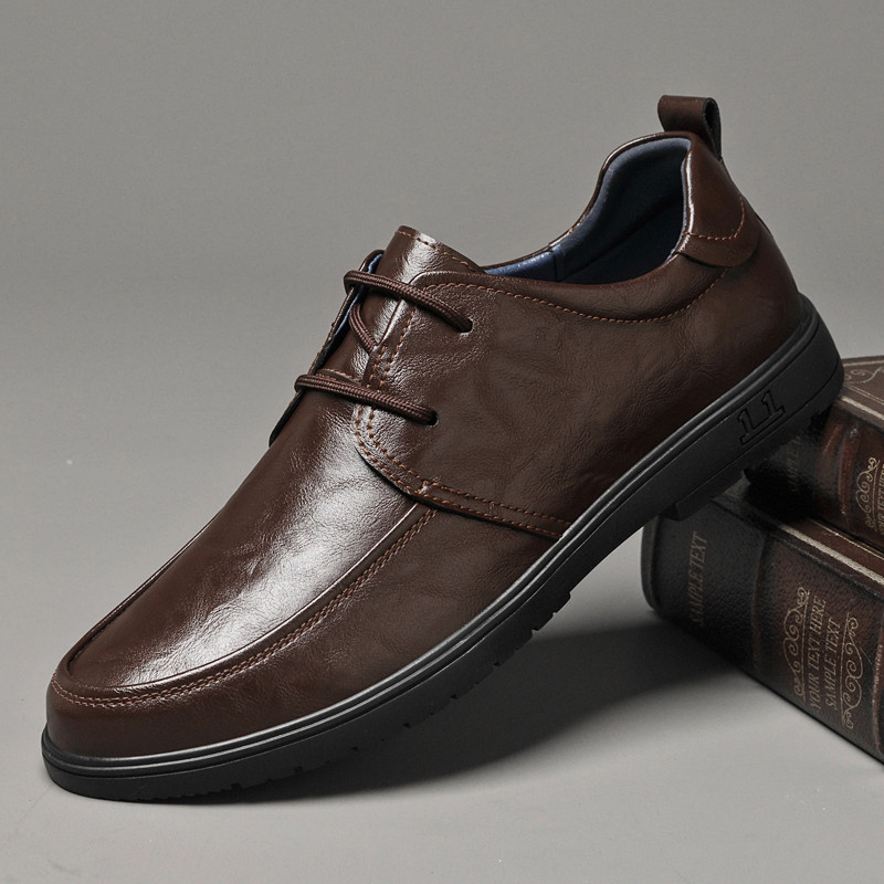 Classic Men Shoes for Wedding Casual Genuine Leather Man Oxford Shoes Business Formal Casual Shoes