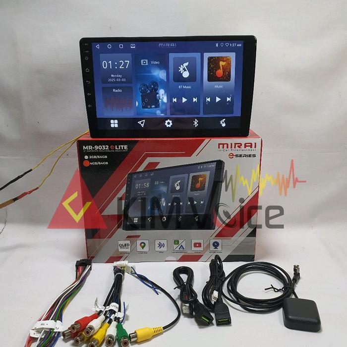 Head Unit Android MIRAI 9 inch OEM All New CRV 2012-2017 + Canbus