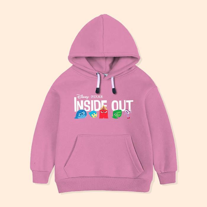 Jaket Hoodie Anak Inside Out Disney Pixar Karakter Kartun Atasan Anak Laki-Laki Perempuan INS-06
