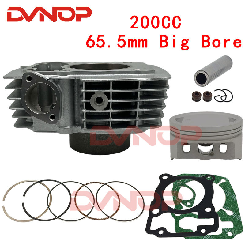 IMPORT 65.5mm big bore Motorcycle Cylinder Kit For Honda XR150 CBF150 Upgrade CBF185 CBF200 XR185