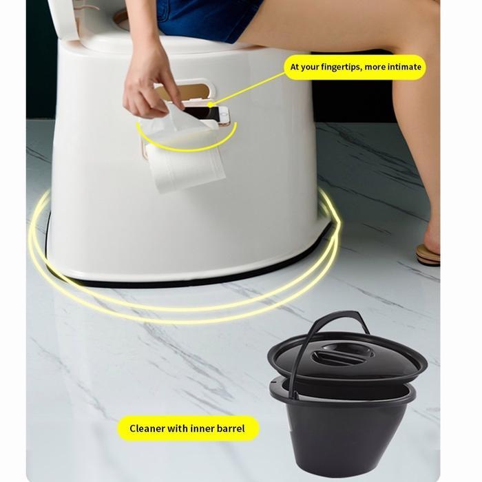 KLOSET KURSI DUDUK IBU HAMIL ALAT BANTU BAB LANSIA PORTABLE TRAINING POTTY CHAIR PISPOT ANAK DEWASA