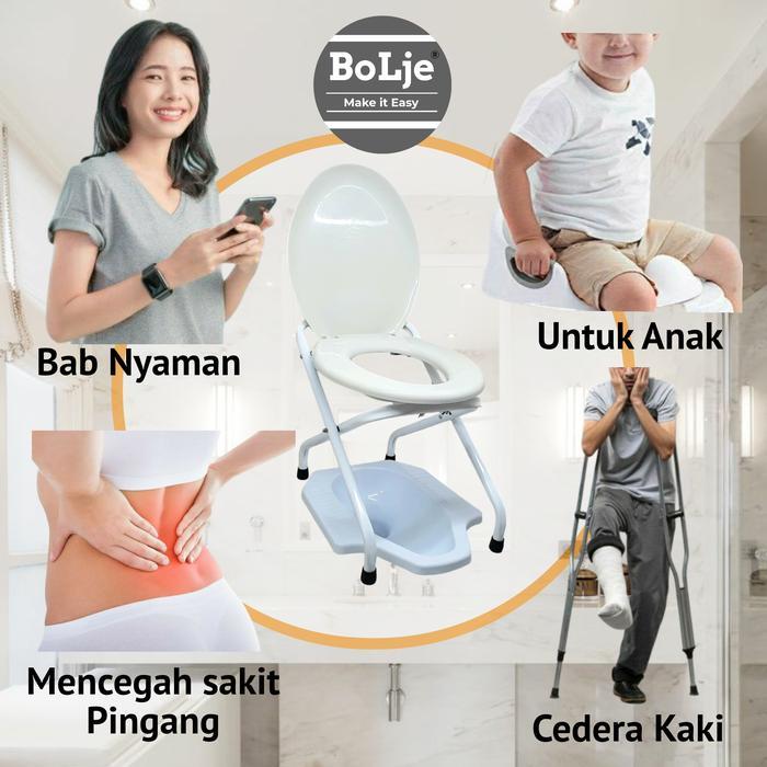 WC DUDUK-CLOSET WC DUDUK-WC PORTABLE -ALAT BANTU HAMIL-WC LANSIA