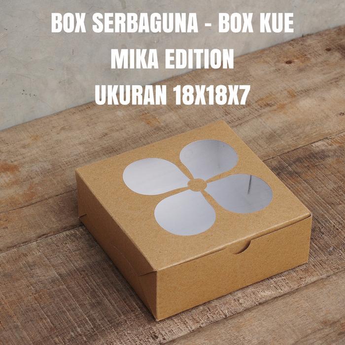 ID LUNCH BOX PAPER - BOX CATERING - BOX KUE - KOTAK MAKAN - MIKA EDITION