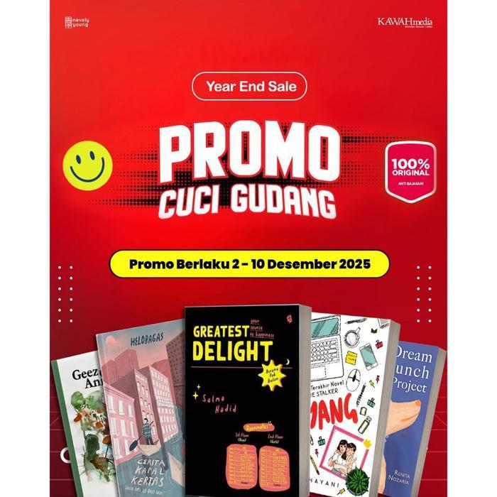 PROMO CUCI GUDANG NOVEL ORI