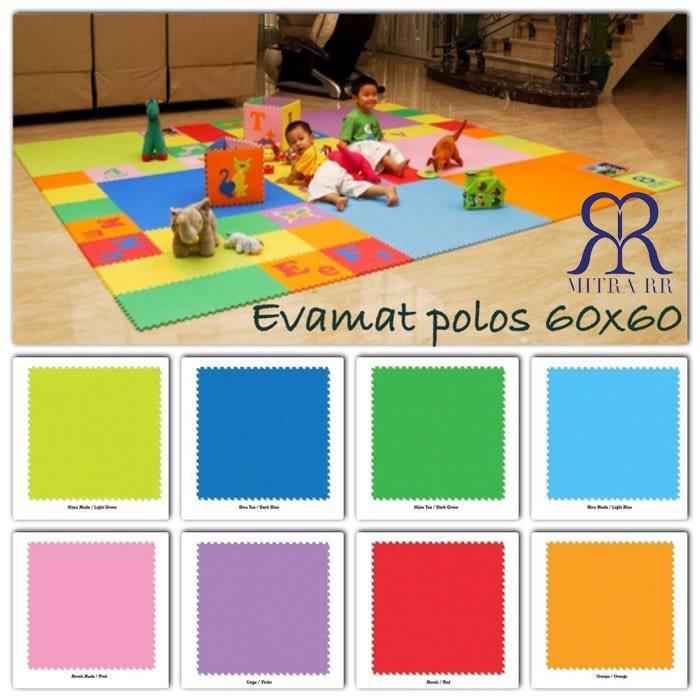 MitraRR Evamats Polos Puzzle 60x60 Alas Lantai Evamat 60 x 60 Karpet Puzzle ONGKIR 1 KG
