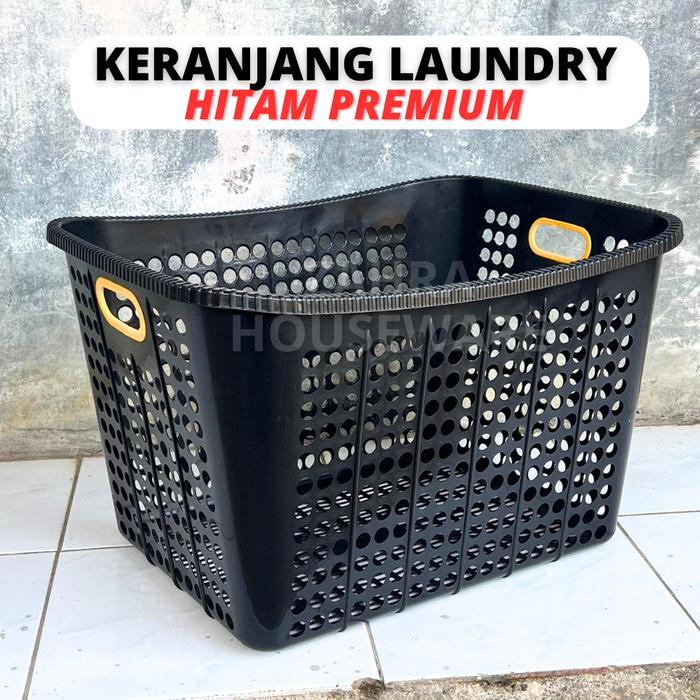 [KARGO] Keranjang Baju Kotor Keranjang Pakaian Laundry Kotor Plastik Besar Kuat Murah