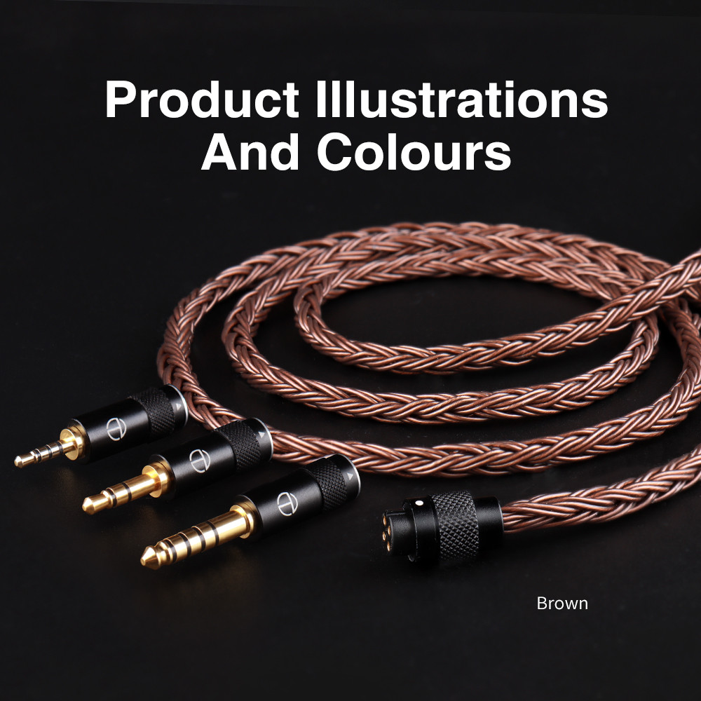 TRN T2pro Earphone Cable Upgrade Detachable Cable For TRN Conch ST7 VX PRO+